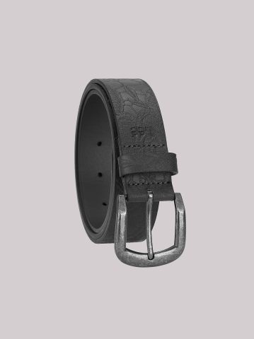 Women's Floral Embossed Belt