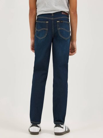 Boy's Regular Straight Stretch Jean
