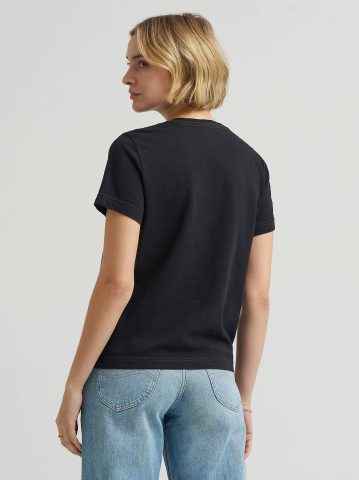 Women's Solid Crew Neck Tee