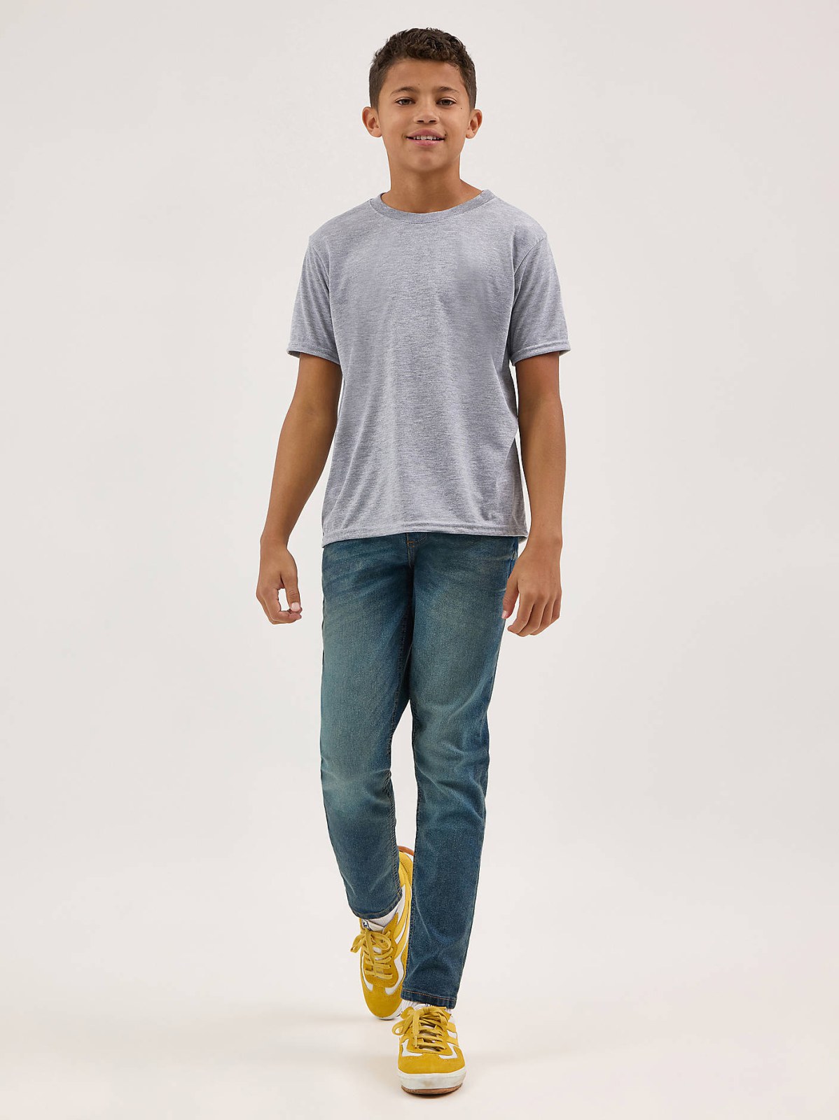Boy's Slim Straight Stretch Jean