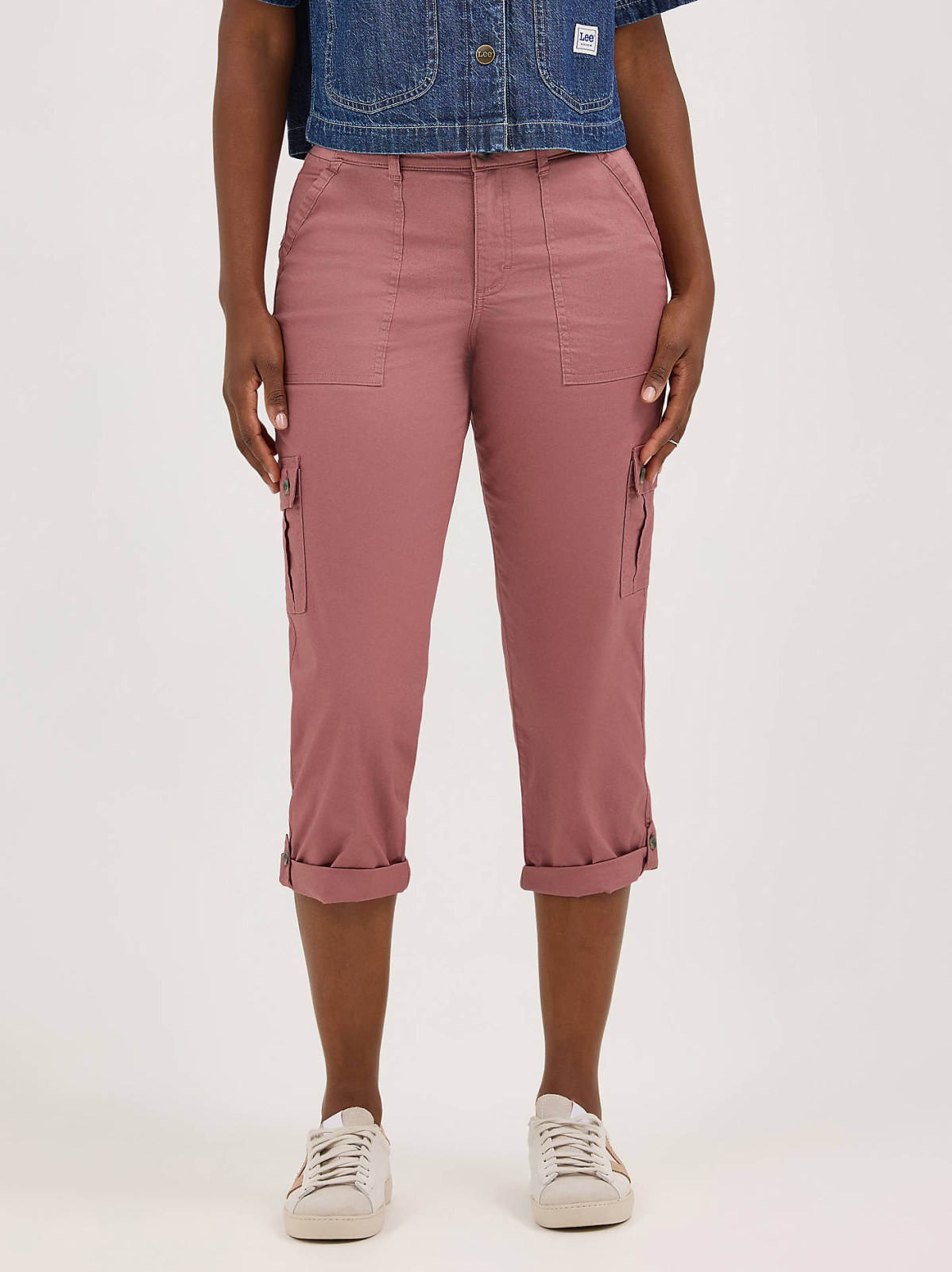 Women's Ultra Lux Comfort with Flex-to-Go Relaxed Fit Cargo Capri - view 2
