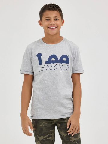 Boy's Split Twitch Logo Tee