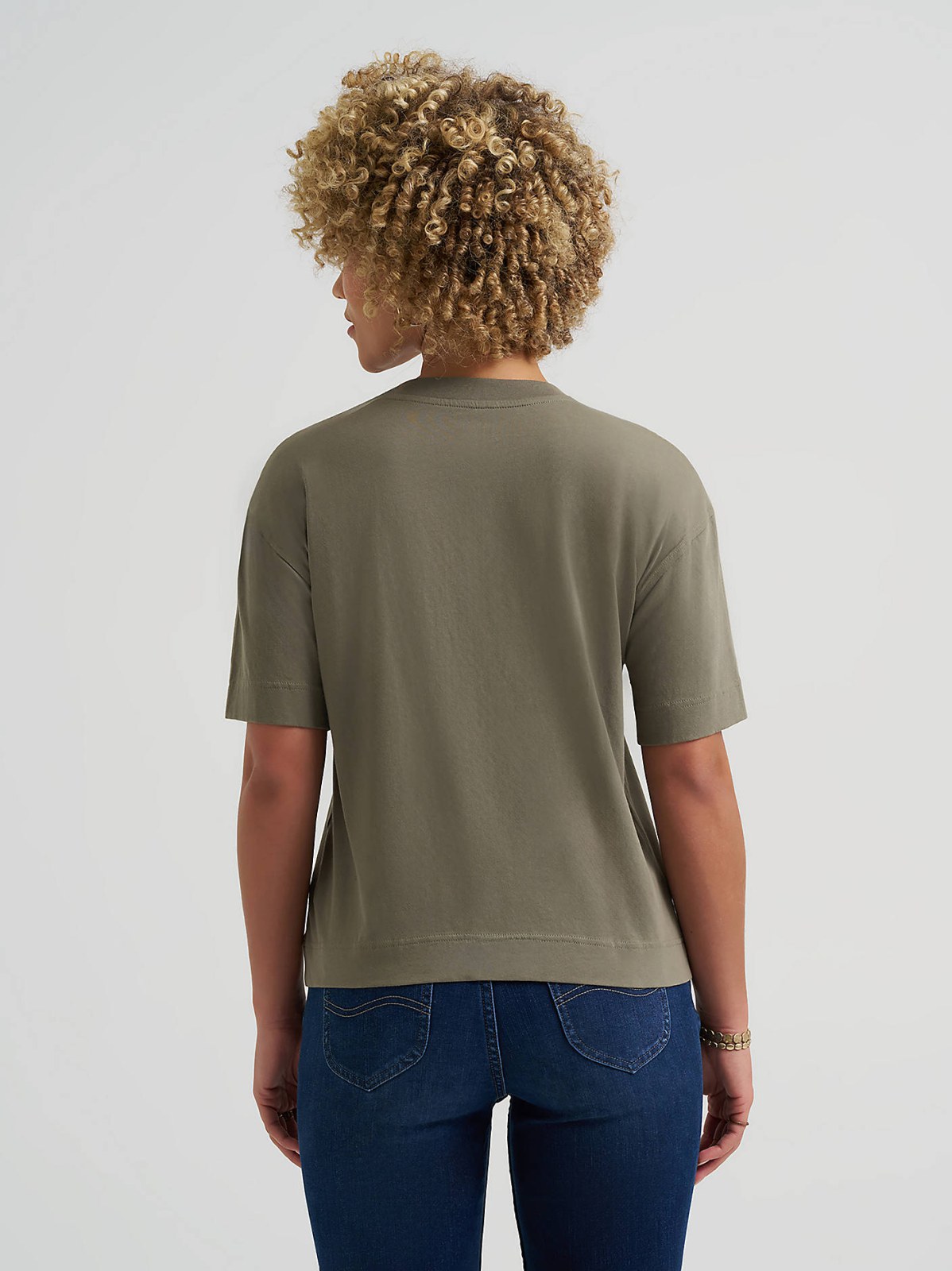 Women's Solid Logo Pocket Tee - view 2