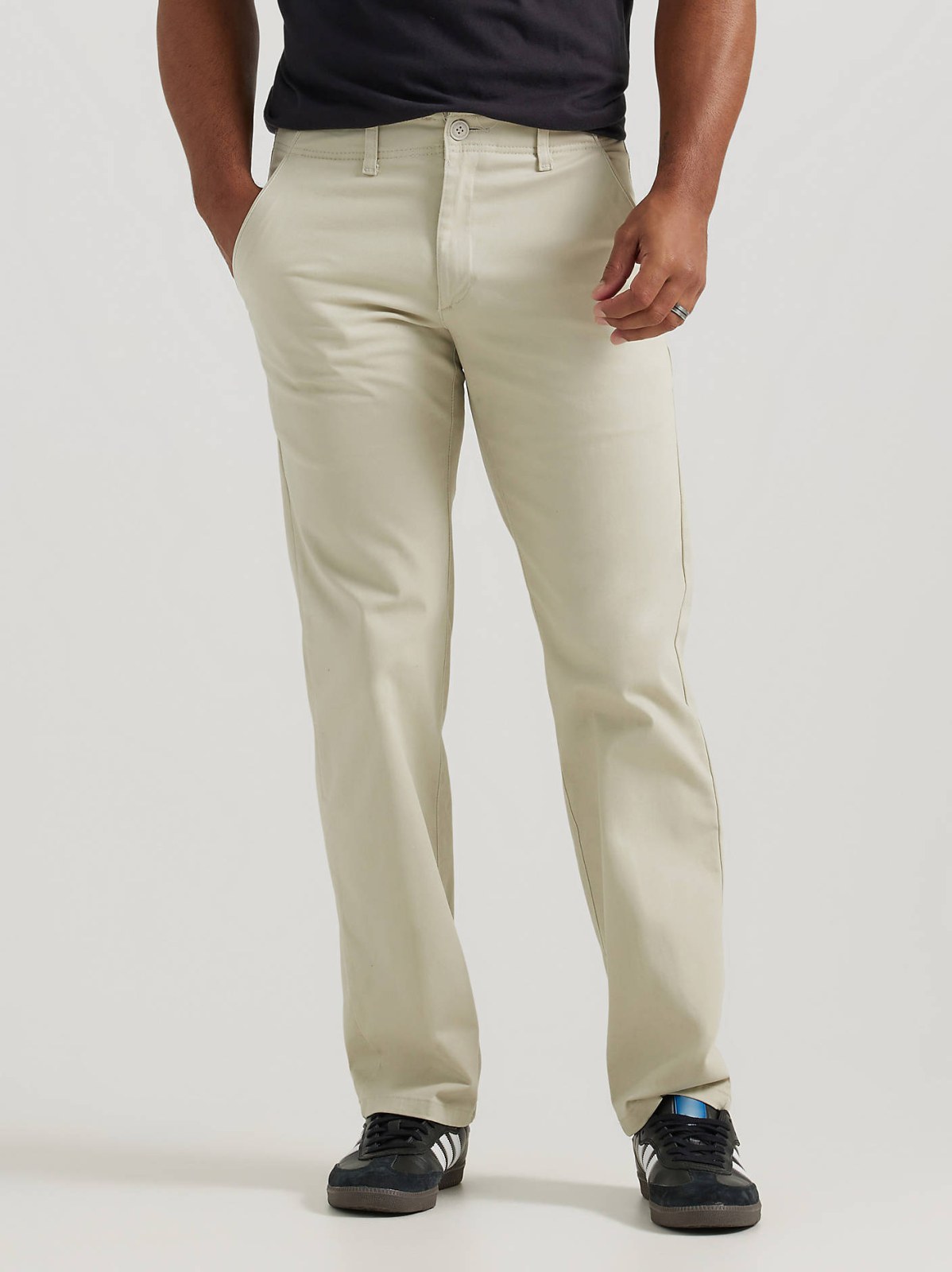 Men's Extreme Motion Flat Front Khaki Pant - view 2
