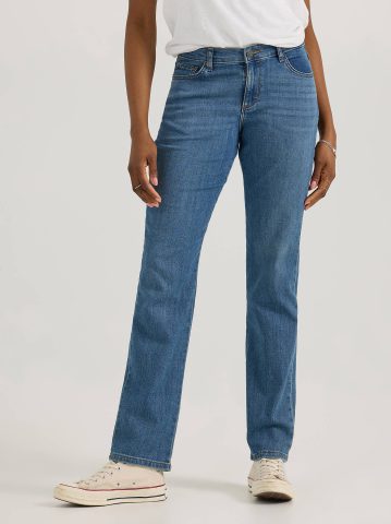 Women’s Stretch Relaxed Fit Straight Leg Jean