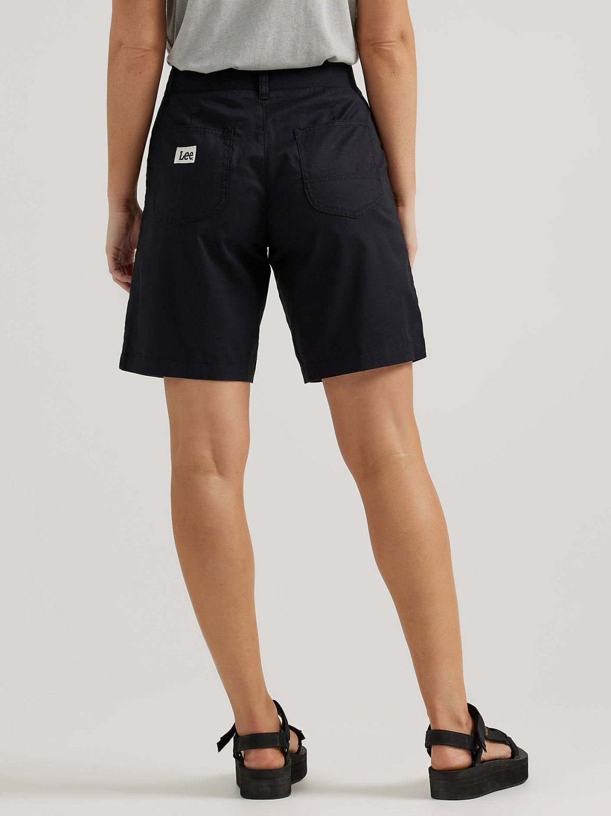 Women's Ultra Lux Comfort with Flex-To-Go Relaxed Fit Utility Bermuda - view 3