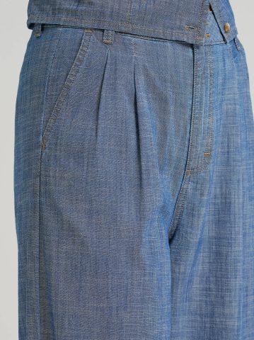 Women's Loose Pleated Trouser Pant