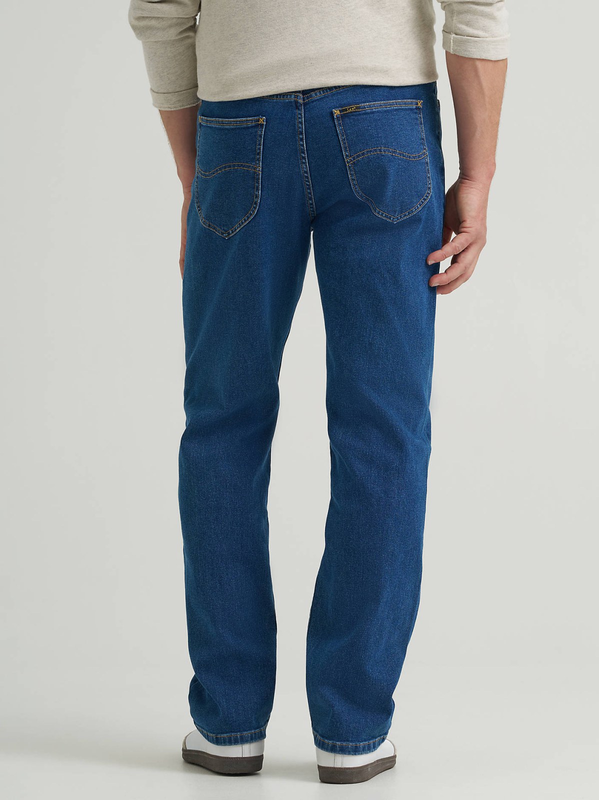 Men's Lee Relaxed Straight Jean with Comfort Stretch - view 3