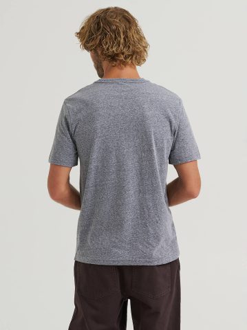 Men's Snow Heather Jersey Crew Tee — alternate view
