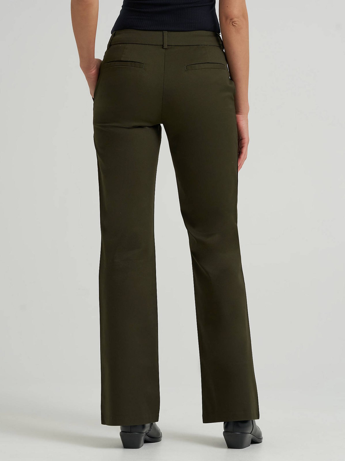 Women's Wrinkle Free Trouser Pant - view 3