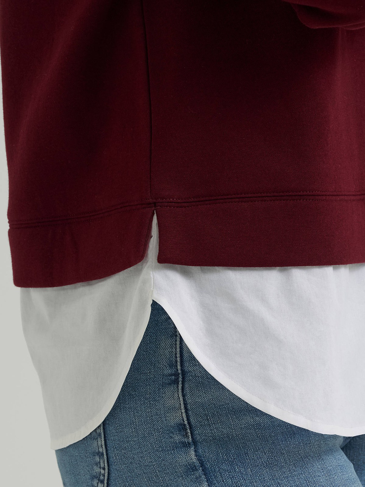 Women's Twofer Sweater Top - view 3