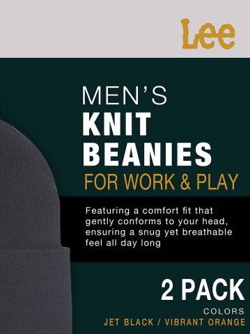 Workwear Logo Patch Beanie Set