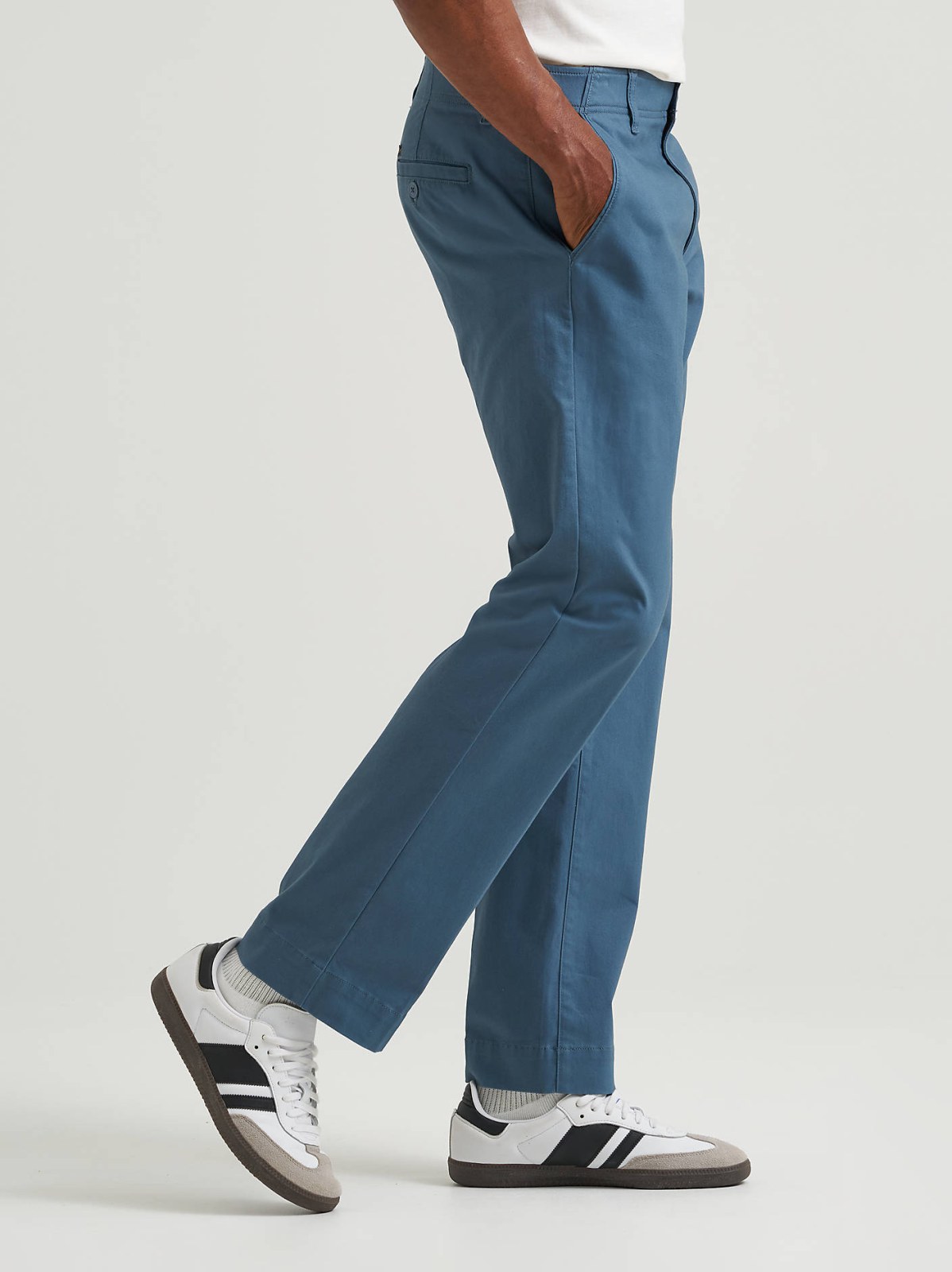 Men's Extreme Motion Flat Front Khaki Pant - view 4
