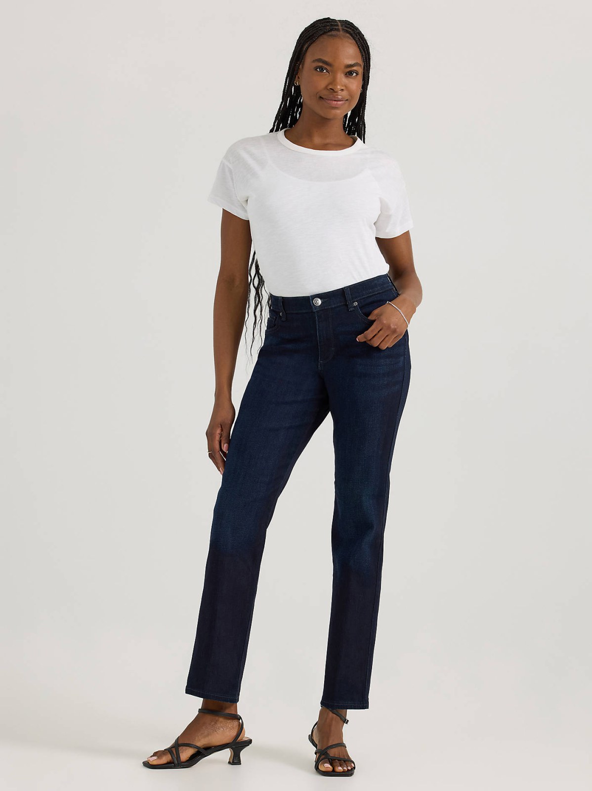 Women’s Stretch Relaxed Fit Straight Leg Jean