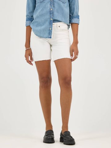 Women's Legendary Frayed Hem Side Slit Short — alternate view