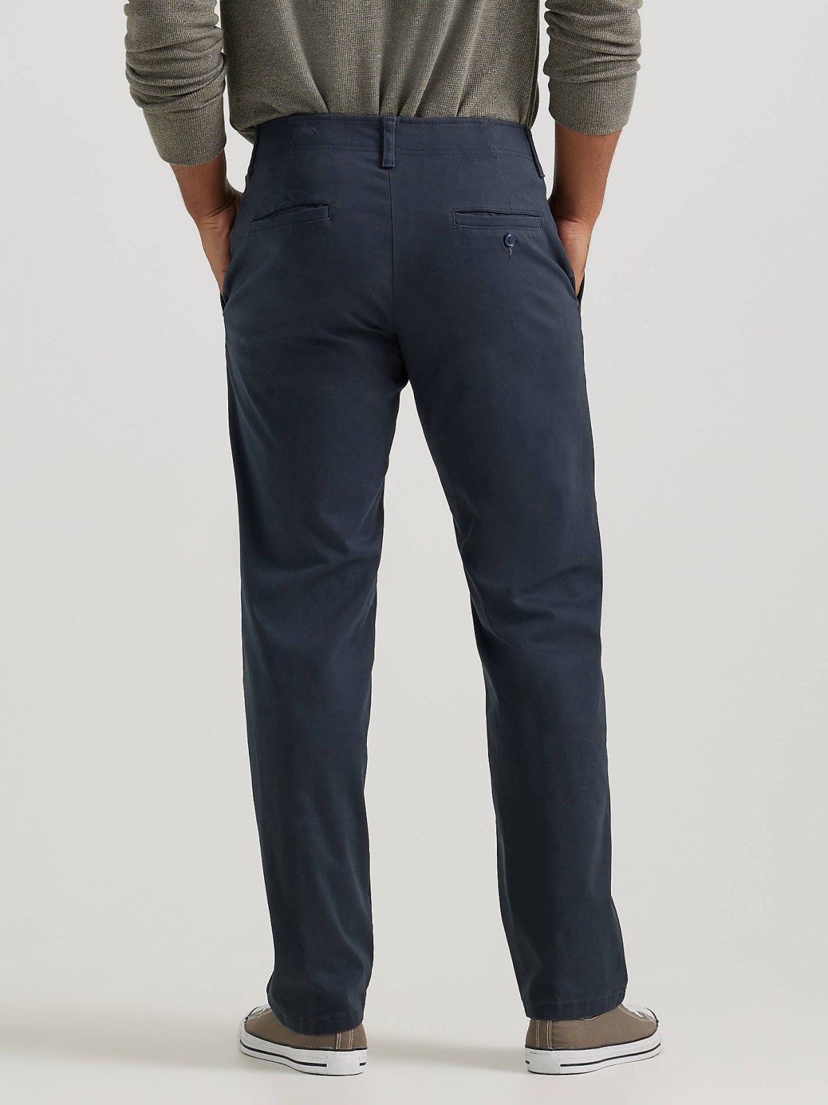 Men's Extreme Motion Flat Front Khaki Pant - view 4