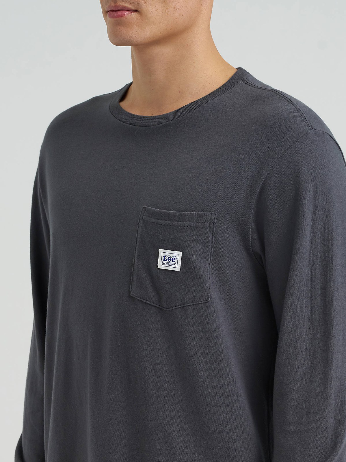 Men's Long Sleeve Workwear Pocket Tee - view 5