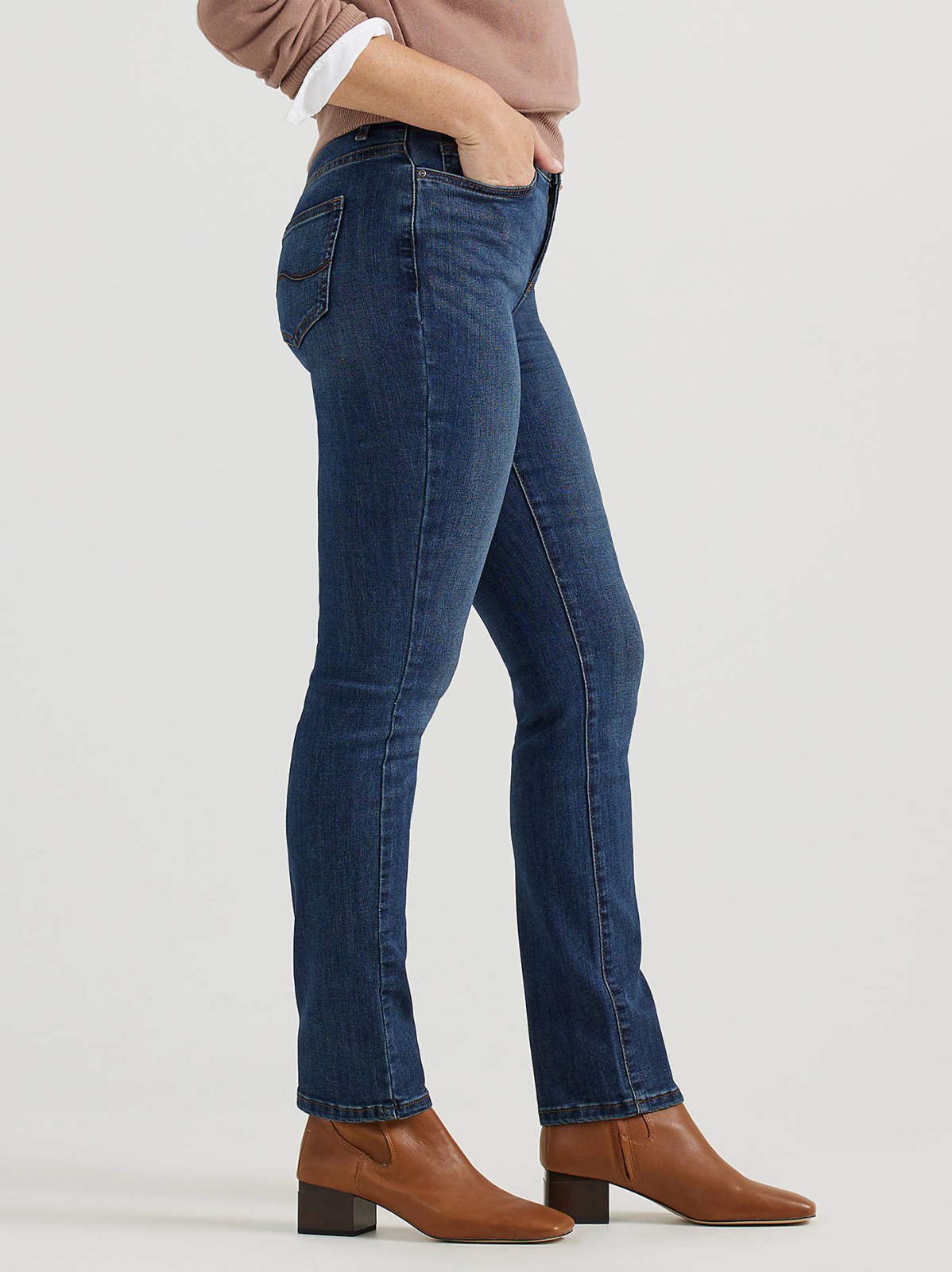 Women's Ultra Lux Comfort with Flex Motion Straight Jean - view 5