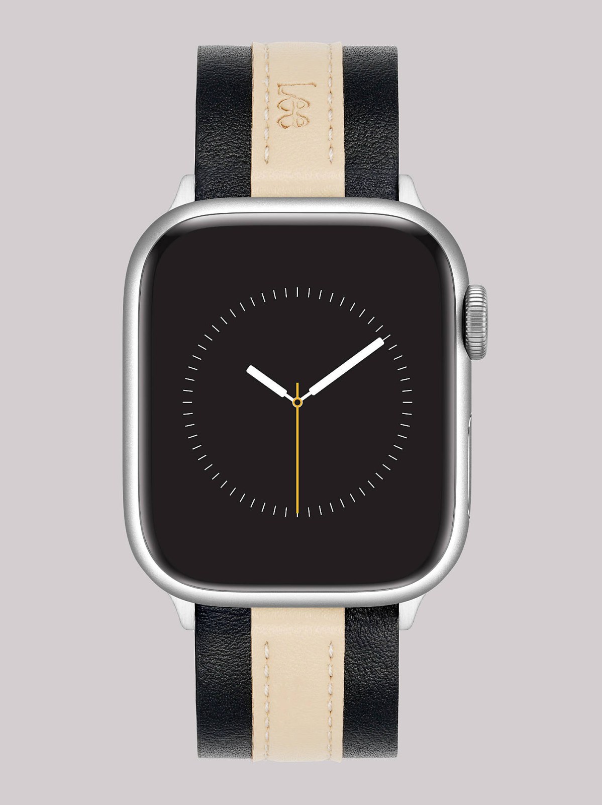 Two Tone Vegan Leather Universal Watchband