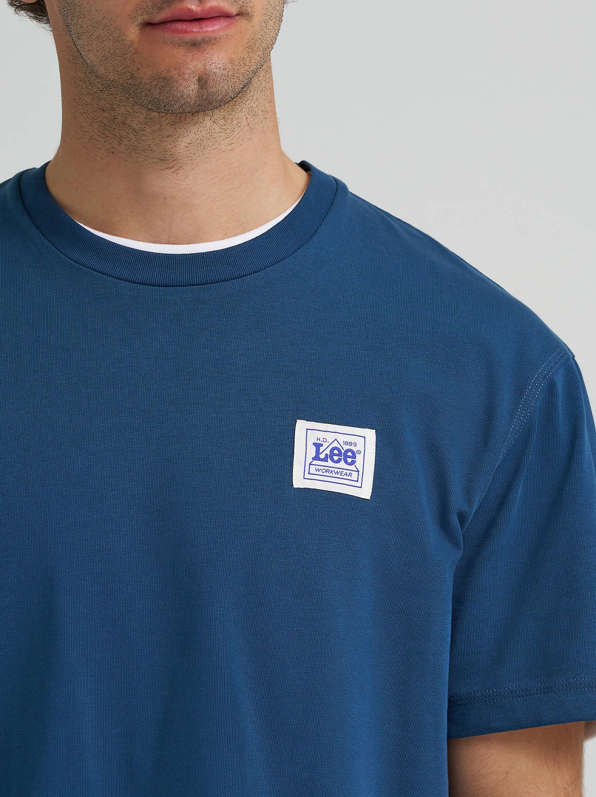 Men's Relaxed Fit Patch Logo Tee - view 4