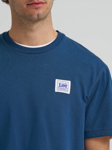 Men's Relaxed Fit Patch Logo Tee