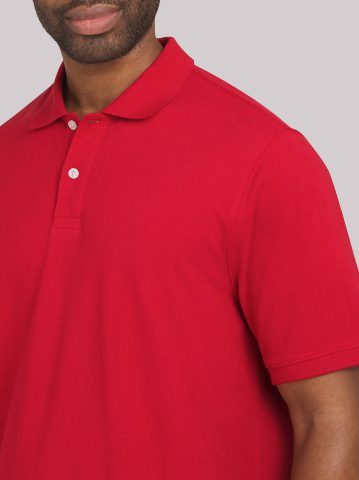 Men's Solid Performance Polo Shirt
