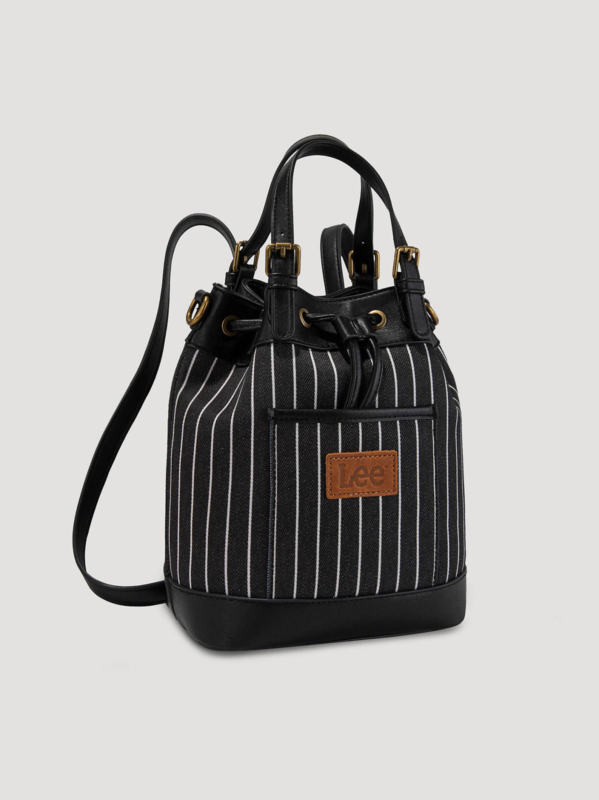 Women's Striped Bucket Backpack - view 3