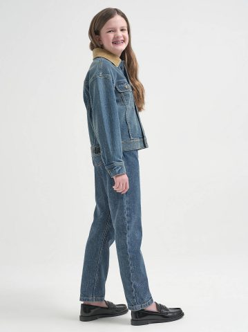 Girl's Lee® x J.Crew Vintage Straight Jean — alternate view