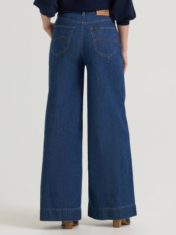 Women's Premium High Rise Loosest Straight Jean
