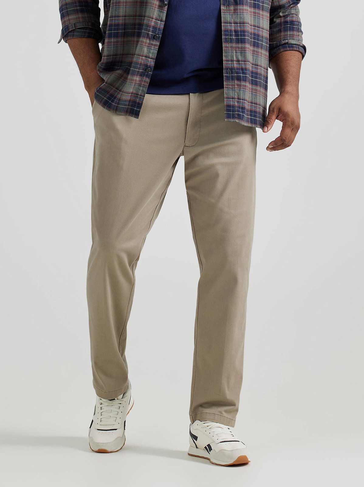 Men's Extreme Motion Relaxed Fit Khaki Pant (Big & Tall) - view 2
