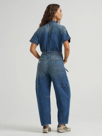 Women's Drawstring Waist Barrel Unionall
