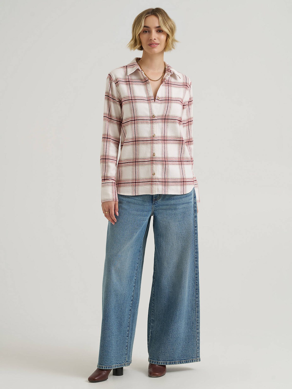 Women's Classic Button Down Shirt - view 4