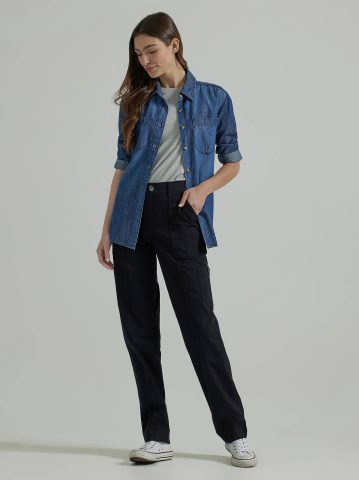 Women's Ultra Lux Comfort with Flex-to-Go Loose Utility Pant (Petite)