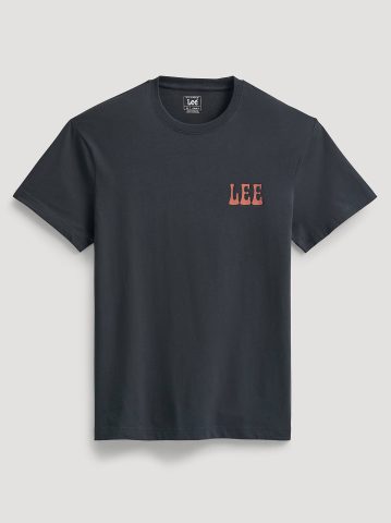Men's Relaxed Fit Vinyl Shop Graphic Tee — alternate view
