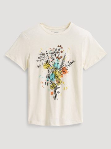 Women's Floral Bouquet Graphic Tee
