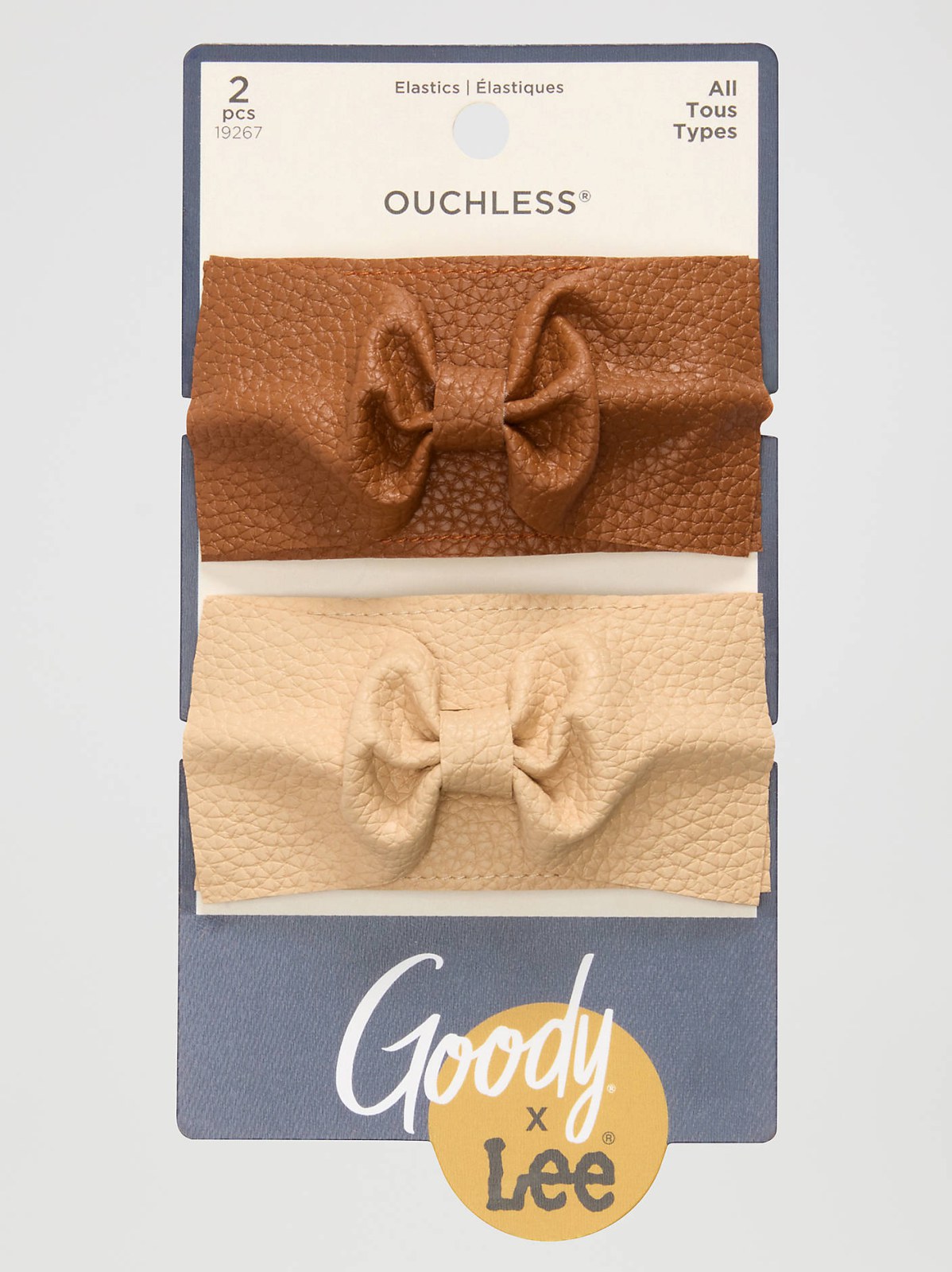 Women's Goody x Lee Faux Leather Ponytail Cuffs, 2ct - view 3