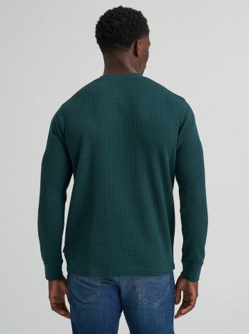Men's Long Sleeve Waffle Thermal