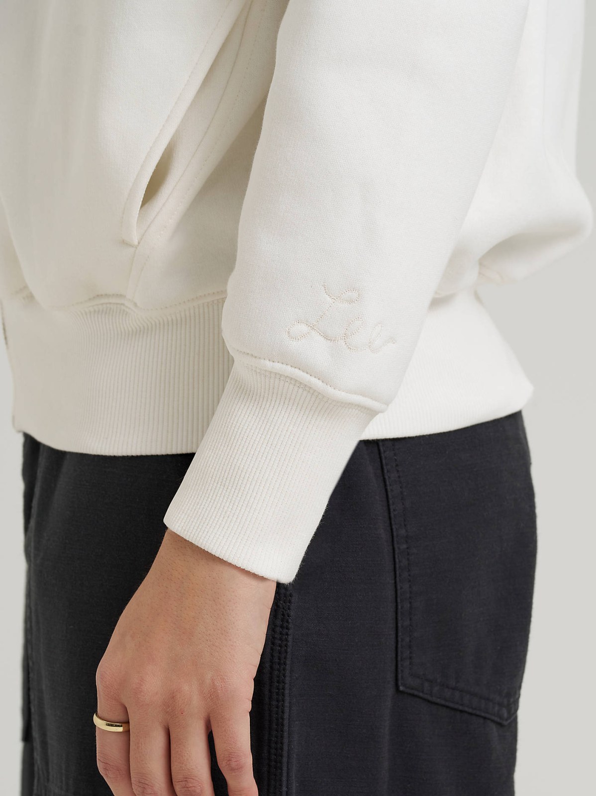 Women's Full Zip Solid Jacket - view 3