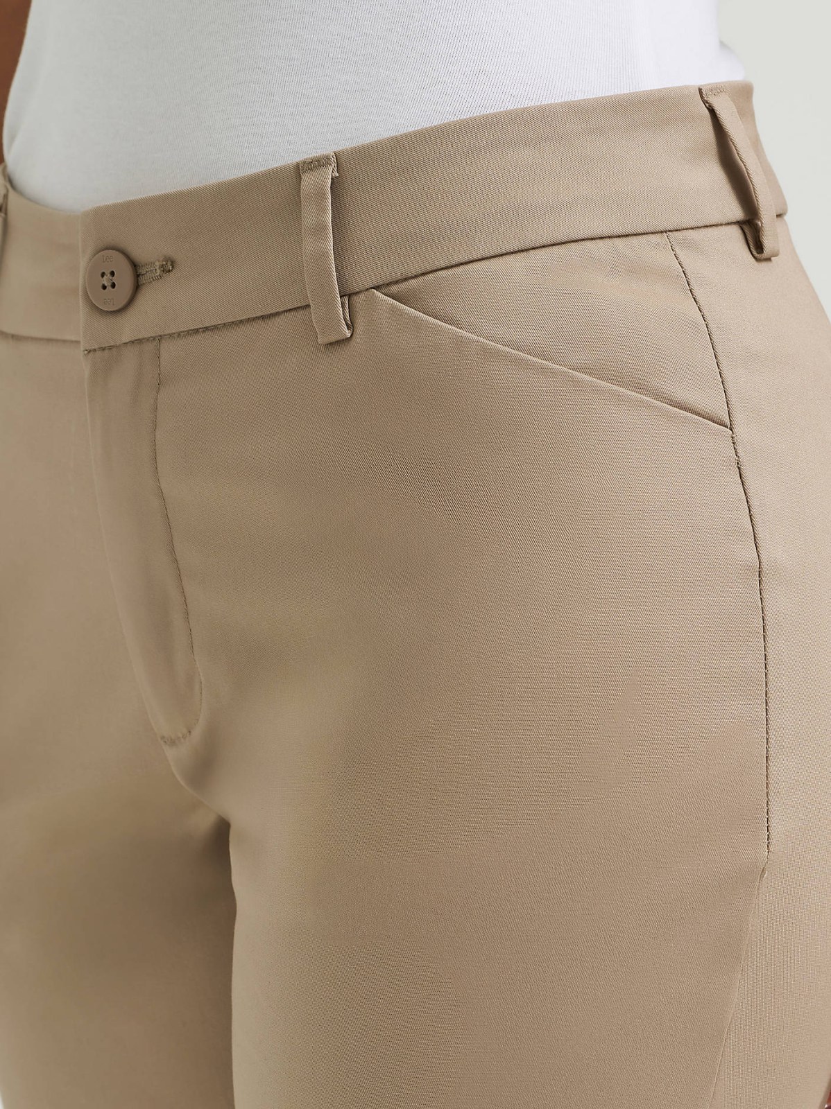 Women's Wrinkle Free Relaxed Fit Straight Leg Pant - view 6
