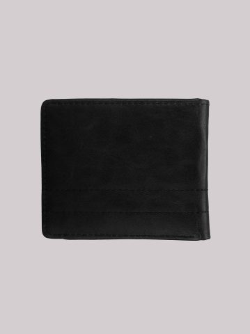 Men's Embossed Logo Passcase Wallet