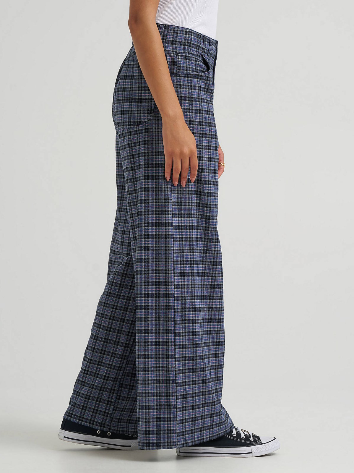 Women's High Rise Pleated Trouser Pant - view 4