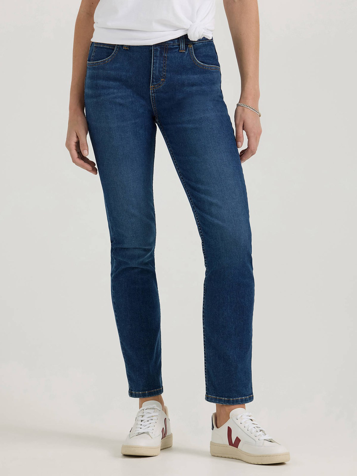 Women's Ultra Lux Comfort Flex Motion Slim Straight Jean with Ever Fit® - view 3