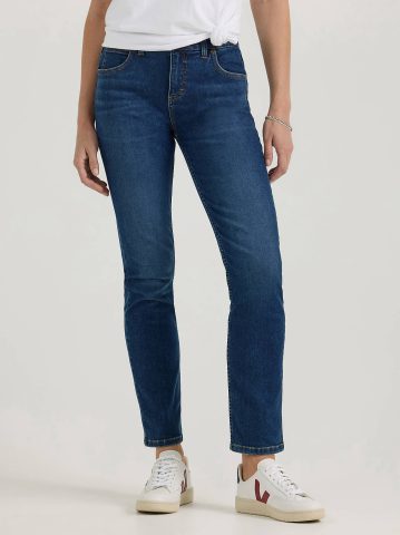 Women's Ultra Lux Comfort Flex Motion Slim Straight Jean with Ever Fit®