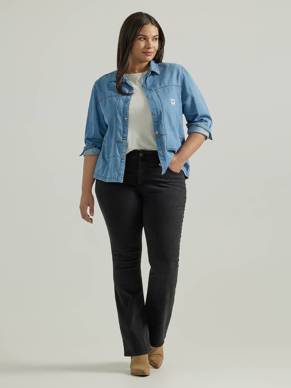 Women's Ultra Lux Comfort with Flex Motion Bootcut Jean (Plus)