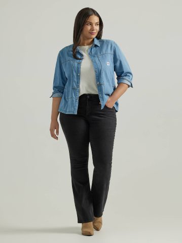 Women's Ultra Lux Comfort with Flex Motion Bootcut Jean (Plus)
