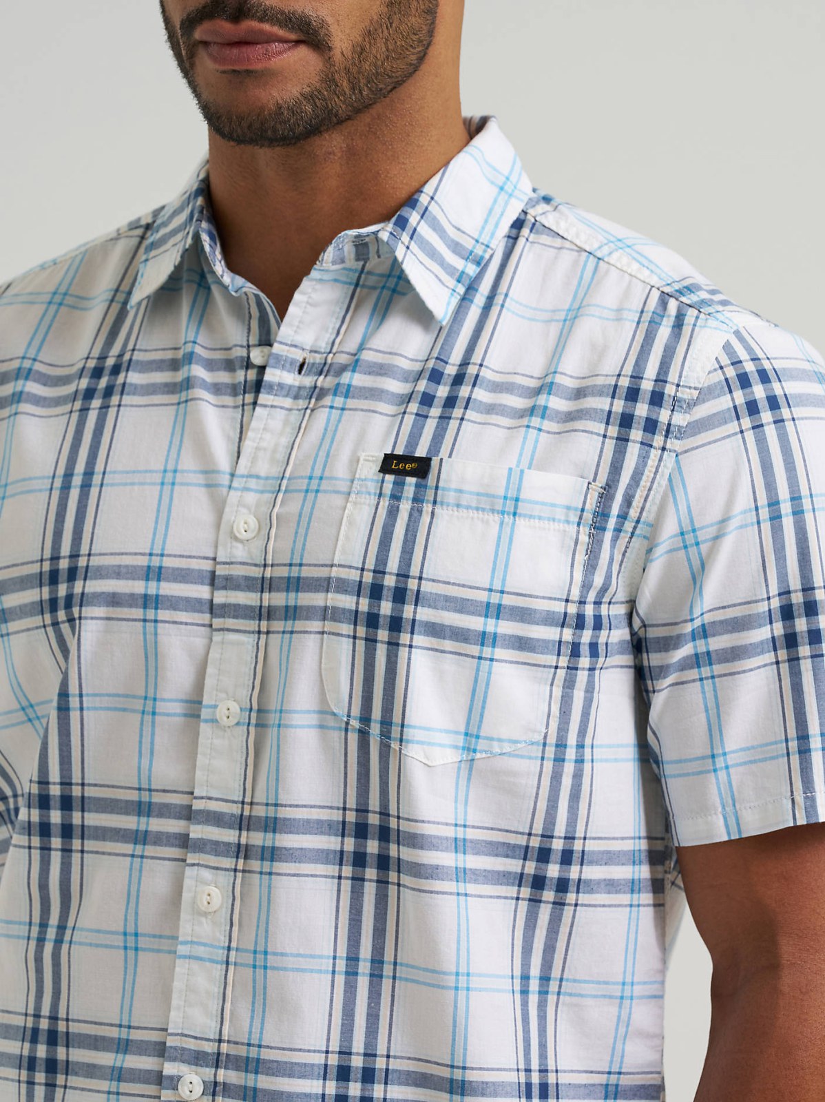 Men's Short Sleeve All Purpose Button Down Shirt - view 3