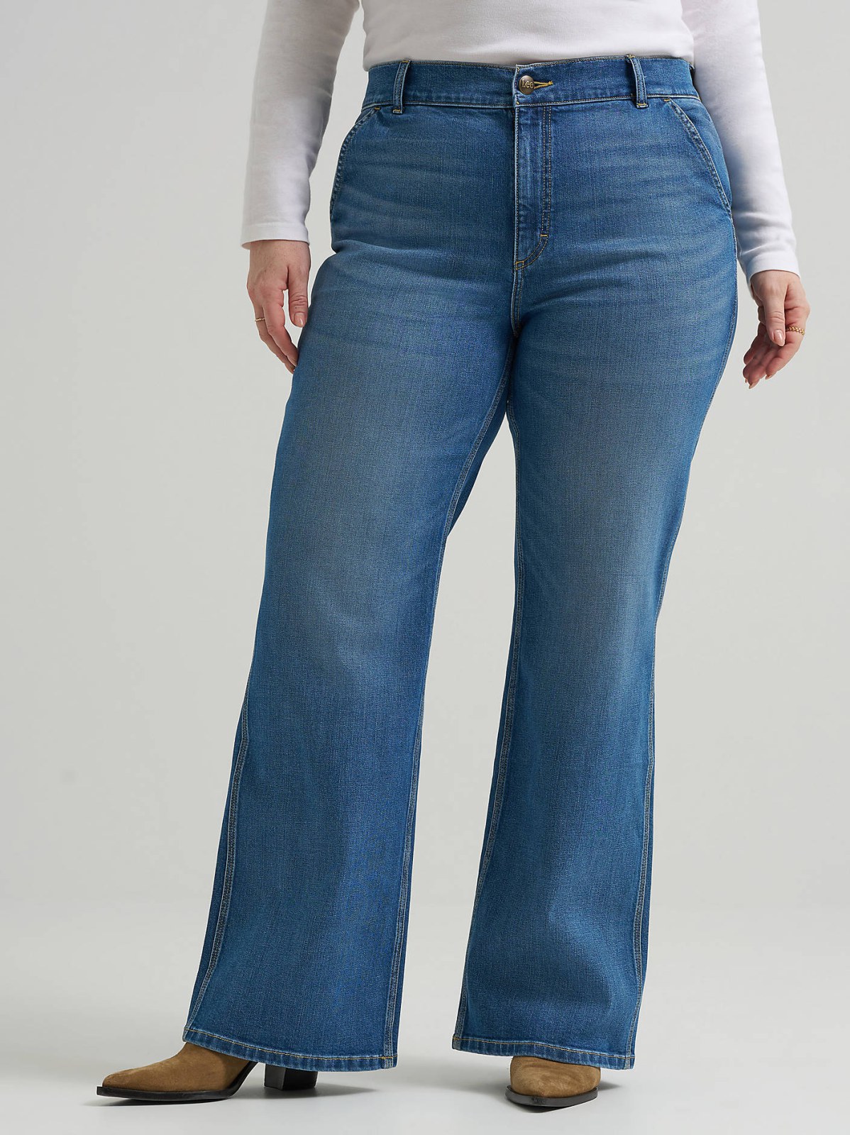 Women's Legendary High Rise A-Line Jean (Plus) - view 2