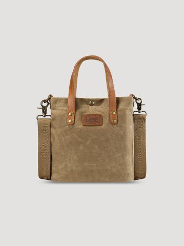 Women's Small Waxed Canvas Tote