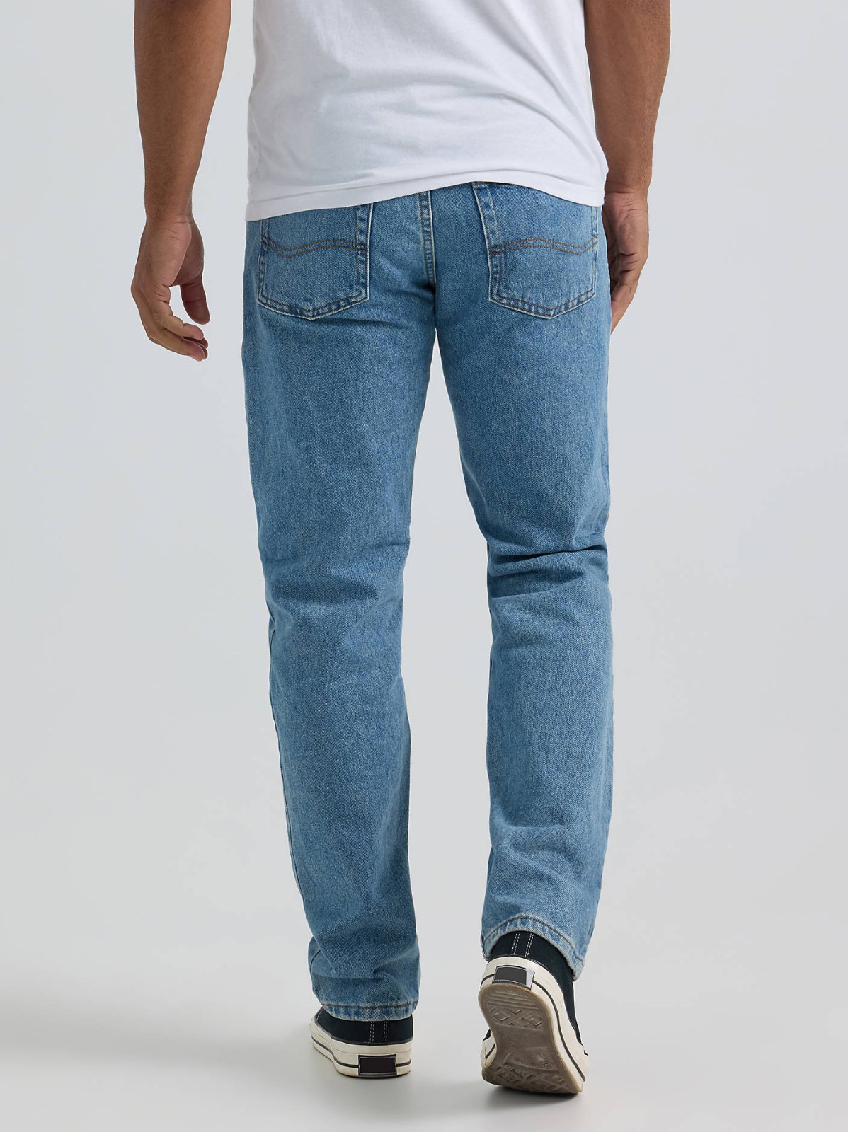 Men's 100% Cotton Regular Fit Straight Leg Heavyweight Jean - view 3