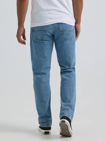 Men's 100% Cotton Regular Fit Straight Leg Heavyweight Jean